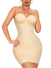 Bodycon Dress with Tummy Control Shapewear for Women