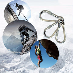 Metal Spring Hook Durable Buckle for Camping Hiking