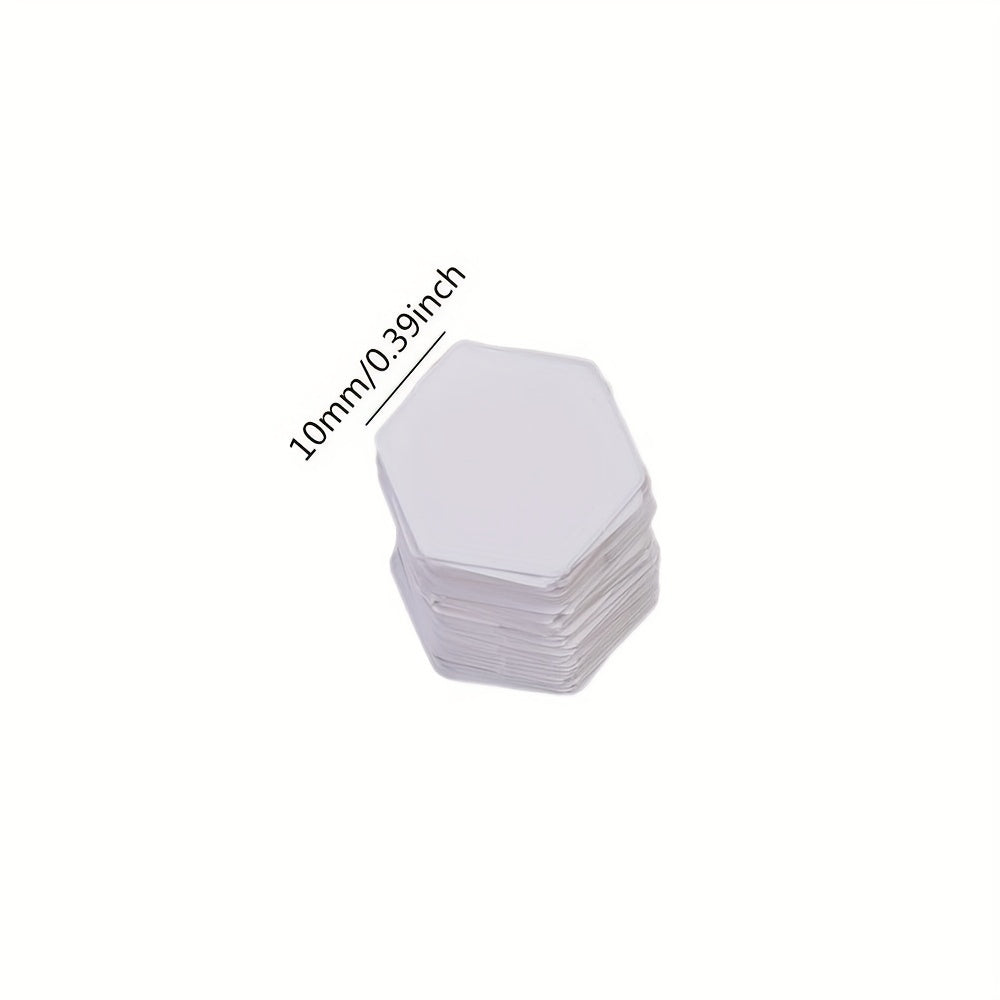 100pcs Patchwork Hand Tool Hexagon Model Board Material Paper