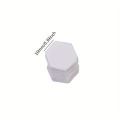 100pcs Patchwork Hand Tool Hexagon Model Board Material Paper