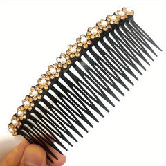 Crystal Comb Clip Hair Accessories Rhinestone Hairpin for Women Girls
