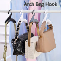 Coat Hanger Bag Hanger Wardrobe Handbag Hat Silk Scarf Storage Rack