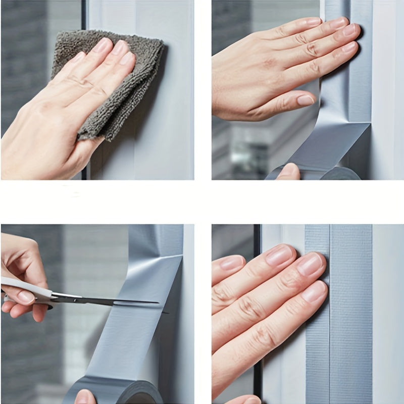 Window Windproof Tape Winter Kitchen Windshield Waterproof Cloth Base Tape