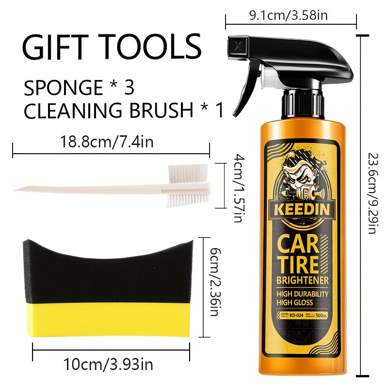 Car Tire Coating Agent Glowing Waterproof Bright Tire Glaze