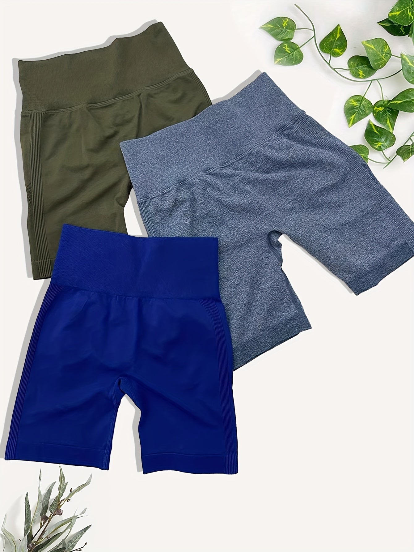 High Waisted Yoga Shorts Sports Activewear