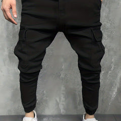 Men's Stretch Cargo Jeans w/ Flap Pocket