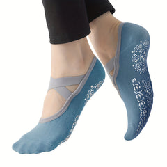 Women's Non Slip Yoga Socks with Extra Grips for Yoga Ballet Barre