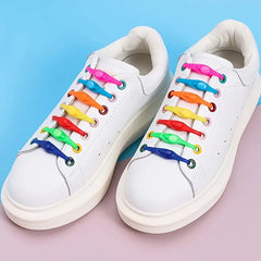 12pcs No Tie Silicone Shoelaces for Adults and Children