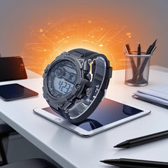 Youth Waterproof Sport Watch with Alarm, Stopwatch, Digital Display