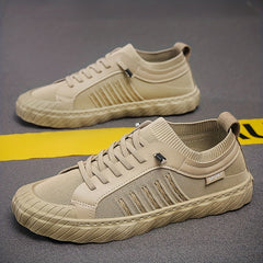 Men's Knitted Skate Shoes Wear Resistant Casual Shoes