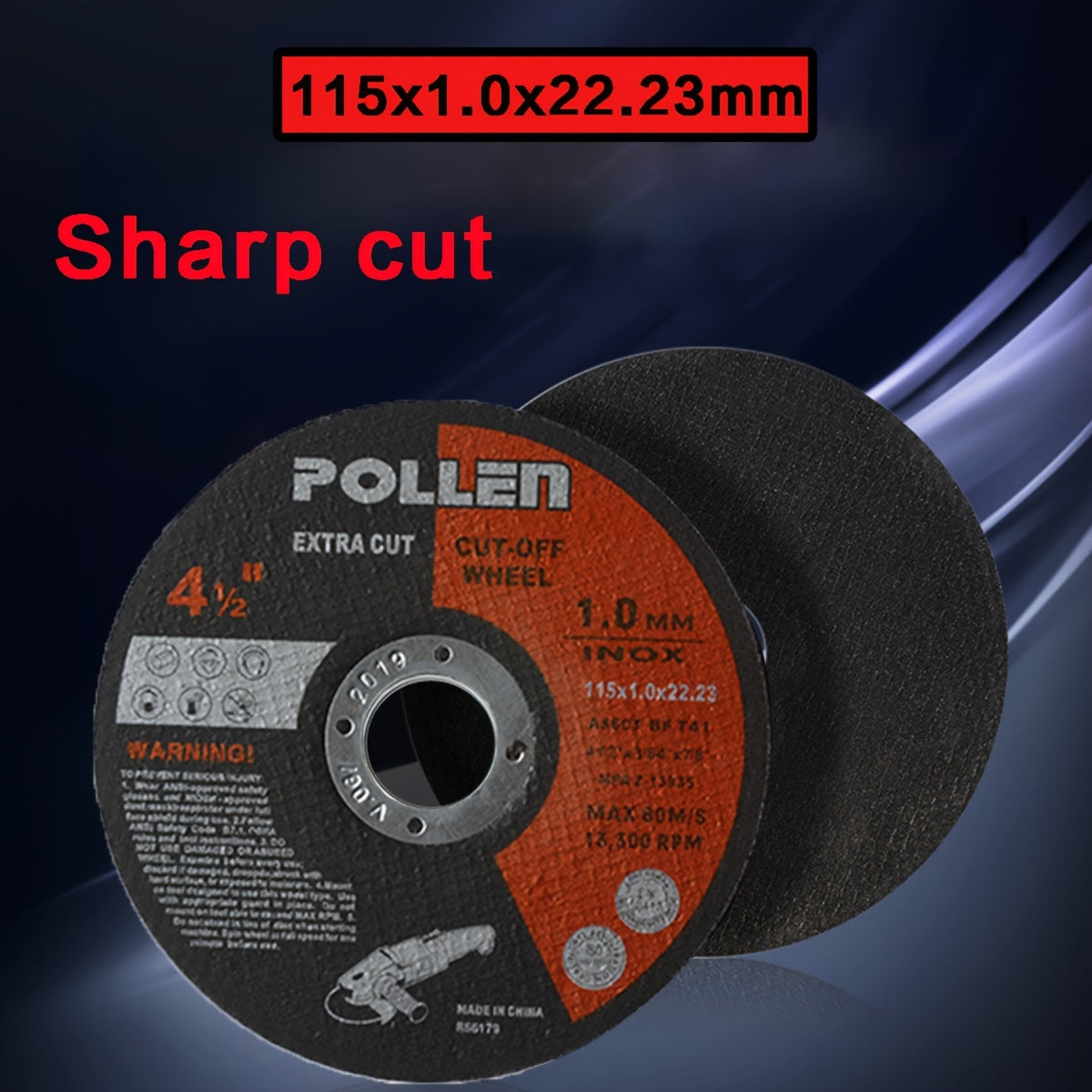 115 Model Stainless Steel Grinding Wheel for Stone Machine