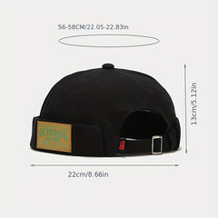 Men's Hip Hop Melon Hat Vintage Beanie