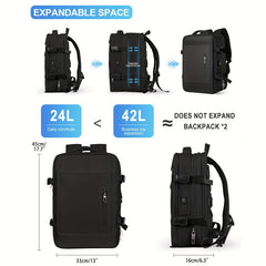 Large Capacity Business Travel Backpack for Men and Women