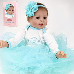 50 cm Reborn Baby Dolls Vinyl, Realistic Lifelike Reborn Babys Doll