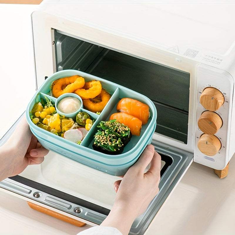 Leak Proof Bento Box Lunch Container with Utensil Set