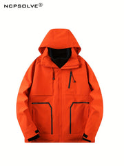 Men's 3-In-1 Outdoor Hooded Jacket