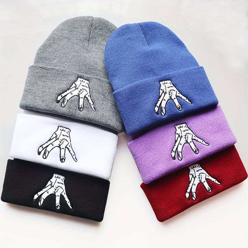 Fashionable Street Solid Woolen Brimless Hats for Men and Teens