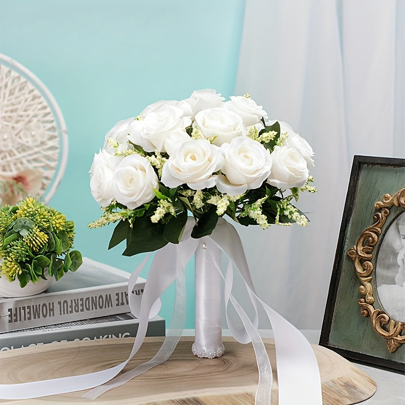 Western Style Mori Hand Bouquet for Weddings & Photo Shoots