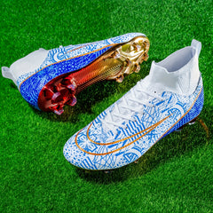 Youth Anti Skid Soccer Cleats, Breathable Training Shoes