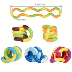 Rope Twisting Circle Winding Toy Decompression Adult Vent Toy
