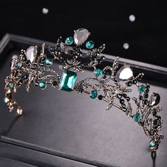 Crystal Rhinestone Tiara Wedding Hair Accessories