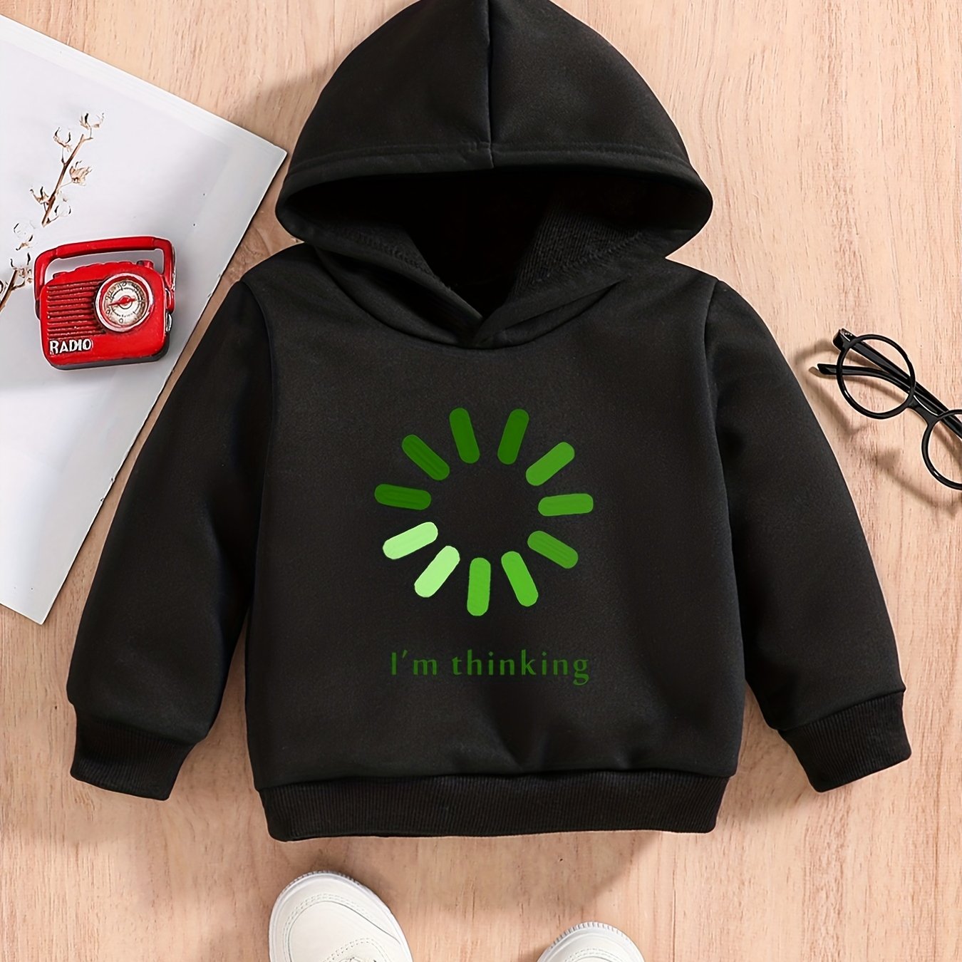 Infant Boys I'm Thinking Long Sleeve Top & Pants Set