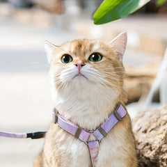 Angel Wings Cat Harness Leash Set - Escape Proof Cat I-Shaped Harness