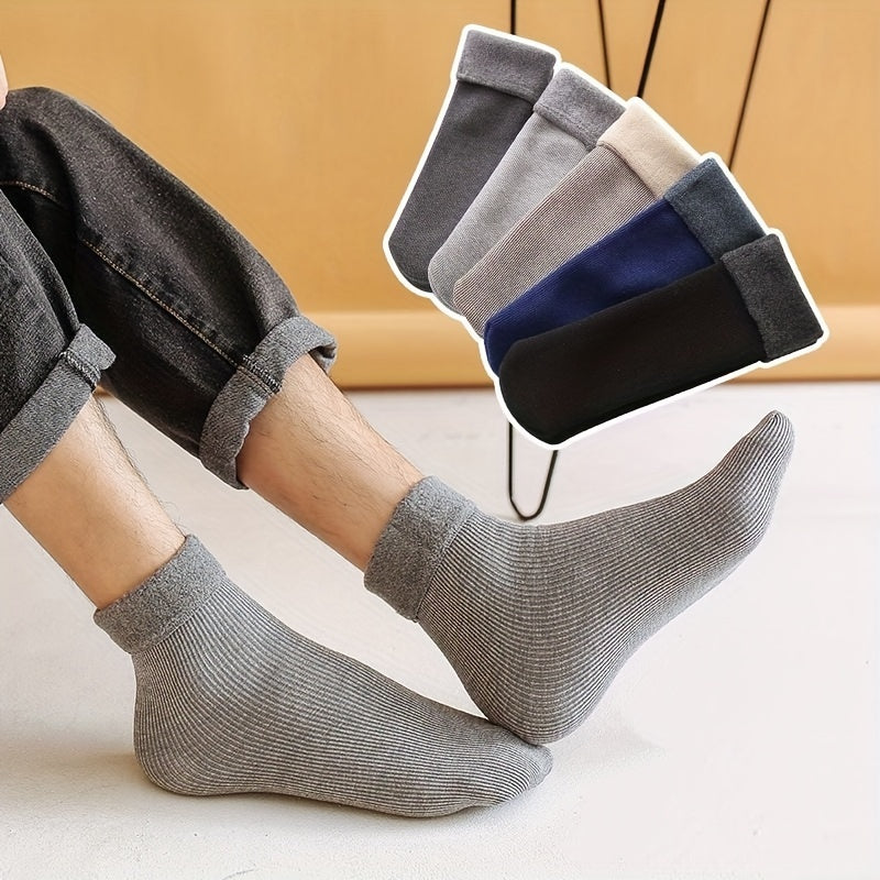 Thickened Thermal Socks For Men Women Autumn & Winter Indoor Socks