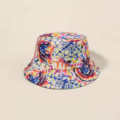 Tie Dye Fisherman Cap Sunscreen Basin Hat