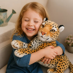 Cute Leopard Plush Toy - Great Surprise Gift for Friends
