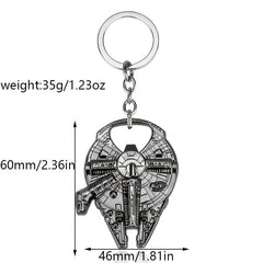 Men's Portable Bottle Opener Keychain Pendant