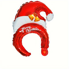 5pcs Christmas Party Dress Up Headwear Hairband Balloon Set Decoration