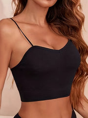Seamless Sporty Bralette Backless Tank Top