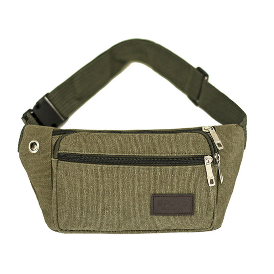 Canvas Waist Bag for Outdoor Adventures Unisex Fanny Pack