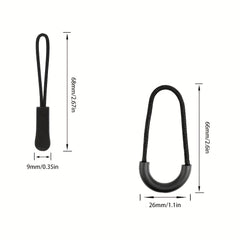 15pcs Zipper Pulls for Backpacks Jackets Lug