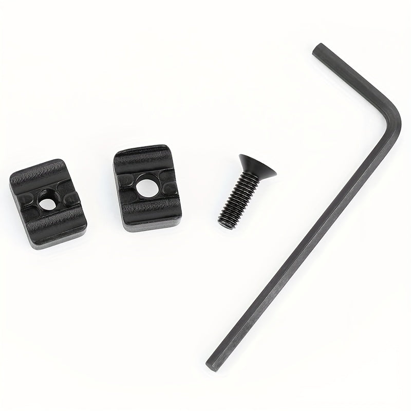 2pcs Arrow Rest Cable Clamp Compound Bow Fastener Aluminum Alloy for Archery
