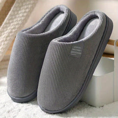 Men's Casual Warm House Slippers, Assorted Colors
