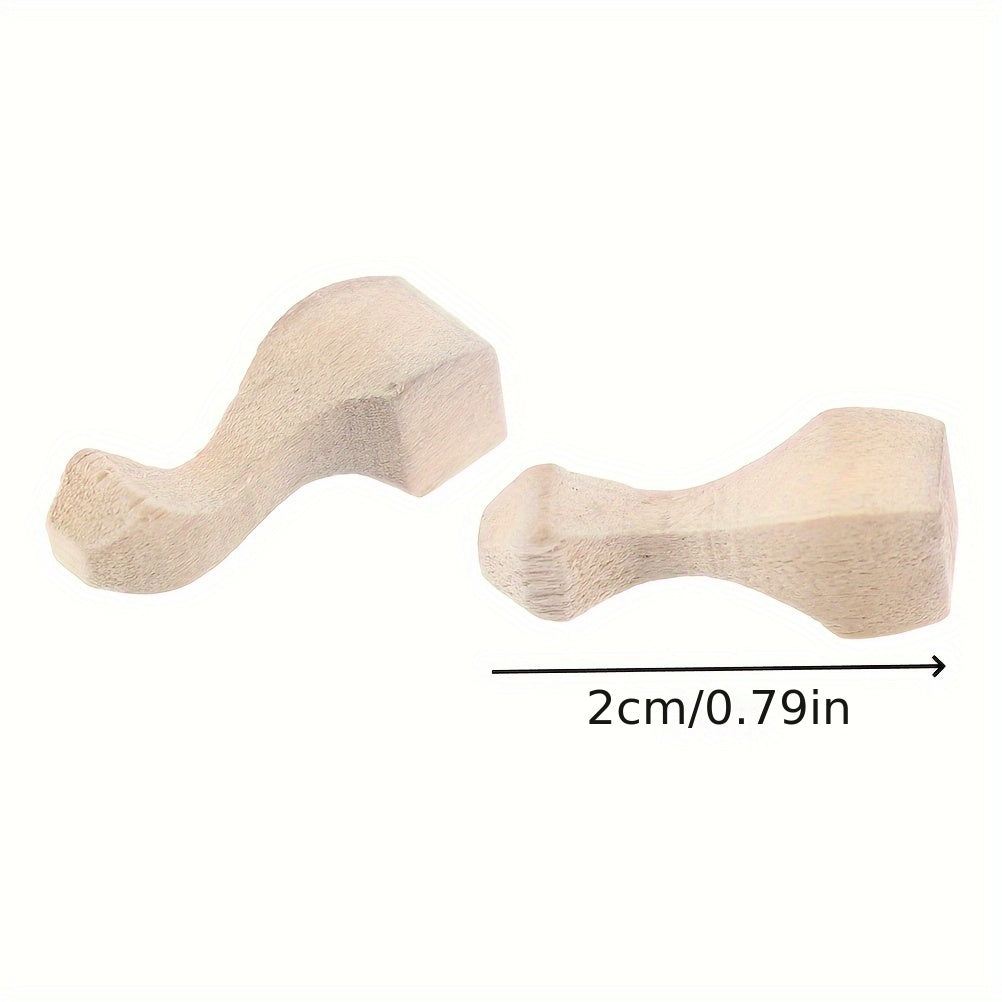 4pcs 1 12 Dollhouse Tea Table Cabinet Legs DIY Model Furniture Toy Doll House
