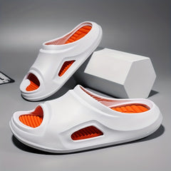 Men's Massage Cloud Slippers Lightweight Open Toe Shoes