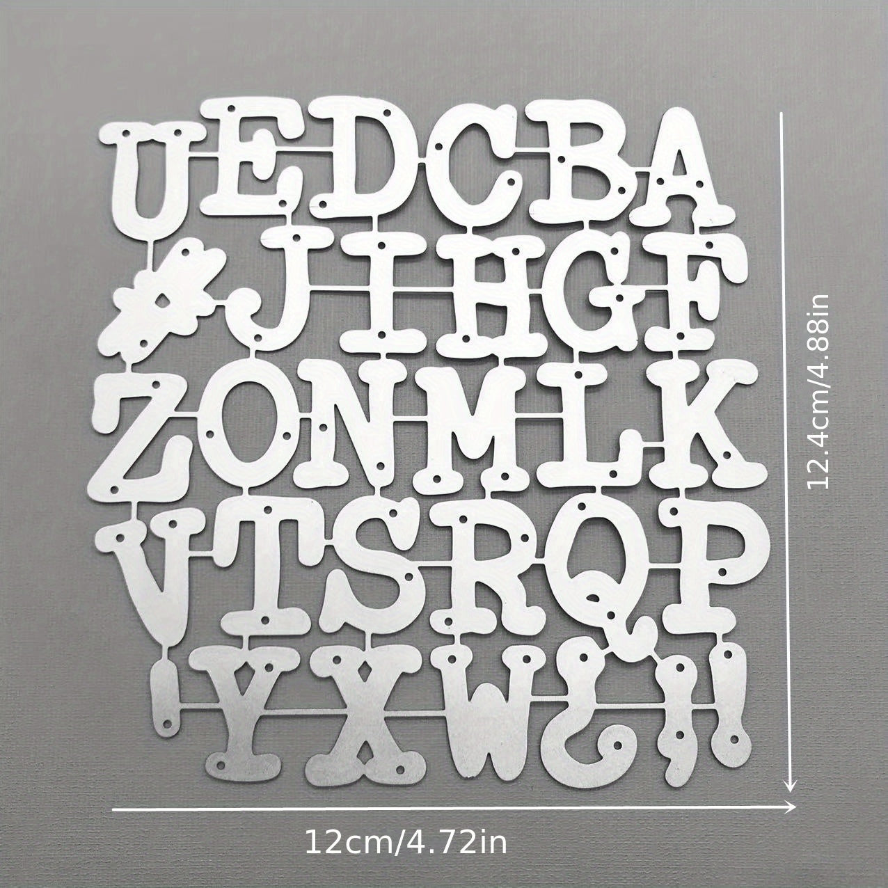 Alphabet Number Symbol Metal Cutting Dies for Card Decoration DIY Scrapbooking