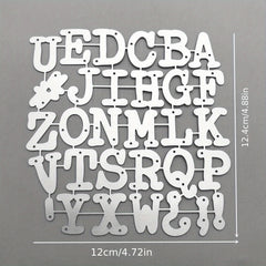 Alphabet Number Symbol Metal Cutting Dies for Card Decoration DIY Scrapbooking