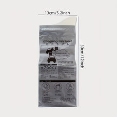 4pcs Car Toilet Self-driving Leisure Car Emergency Urine Bag