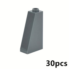 30pcs DIY Building Blocks Slope 75 2x1x3 Thick Figure Bricks Kids Toys 4460