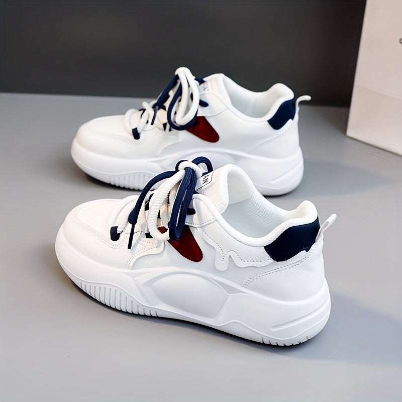 Women's Chunky Sneakers Lightweight Thick Bottom Sport Shoes