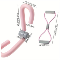 2pcs Leg Trainer Pelvic Floor Yoga Resistance Band