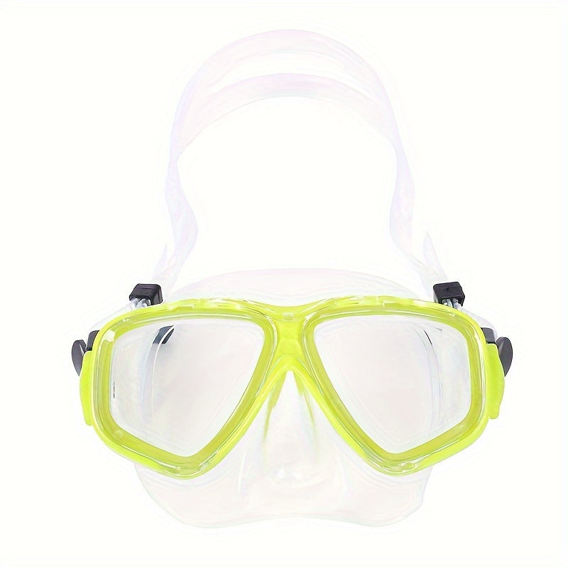 PVC Snorkeling Mask with Tempered Glass Lens