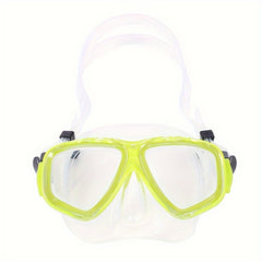 PVC Snorkeling Mask with Tempered Glass Lens