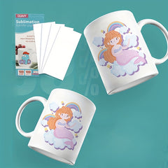 Sublimation Transfer Paper for Mug Printing (100 Sheets)