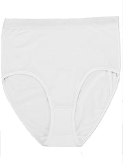 4 Pack Plus Size High Rise Panties Set