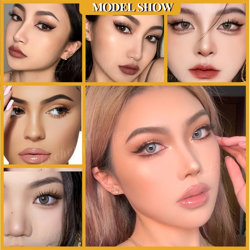 10D 8-12mm Cluster Lashes Set with Glue & Tweezers